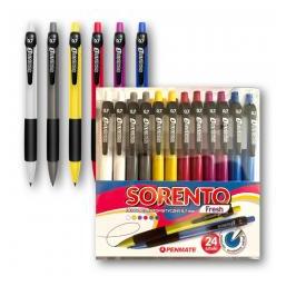 Penmate Sorento Fresh Automatikkugelschreiber, 24 Stück, blau (24x) (69946043)