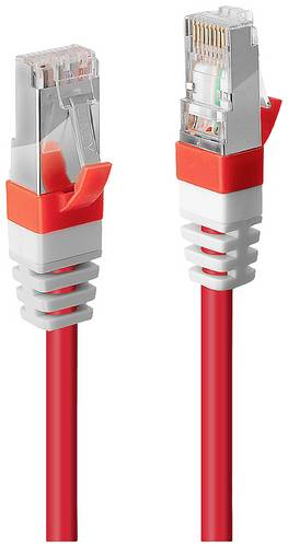 LINDY 45391 RJ45 Patchkabel CAT 6a S/STP 15.00m Rot 1St.