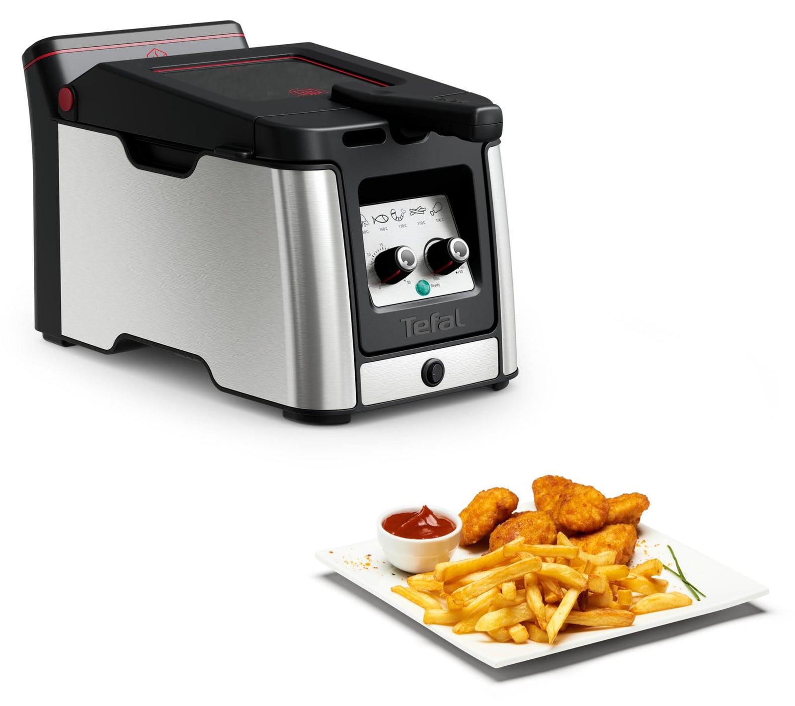 Tefal FR600D10 Clear Duo Friteuse