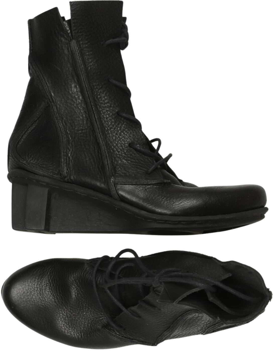 trippen Damen Stiefelette, Schwarz, Gr. EU 36, kein / Etikett - Second Hand