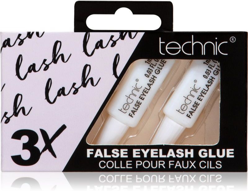 Technic Cosmetics False Eyelash Glue glue for false eyelashes 3x1 ml