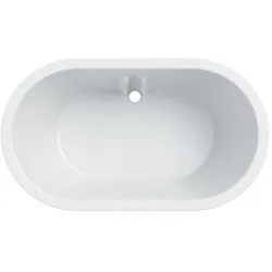 Geberit Bambini Badewanne 407010016 91 x 51,5 x 25,7 cm, oval, 80 l, weiß-alpin