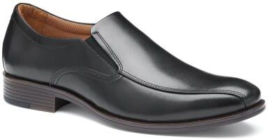 Johnston & Murphy Reeve Run-Off Venetian - Mens 9 Black Slip On Medium