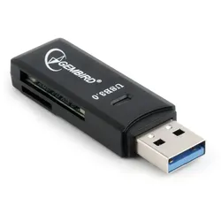 Gembird UHB-CR3-01 Kartenleser USB Schwarz