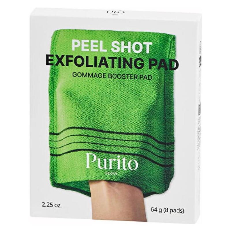 Purito Peel Shot Exfoliating Pad 8 Pieces Gentle Exfoliation For Radiant Skin (64 g) (66853326)