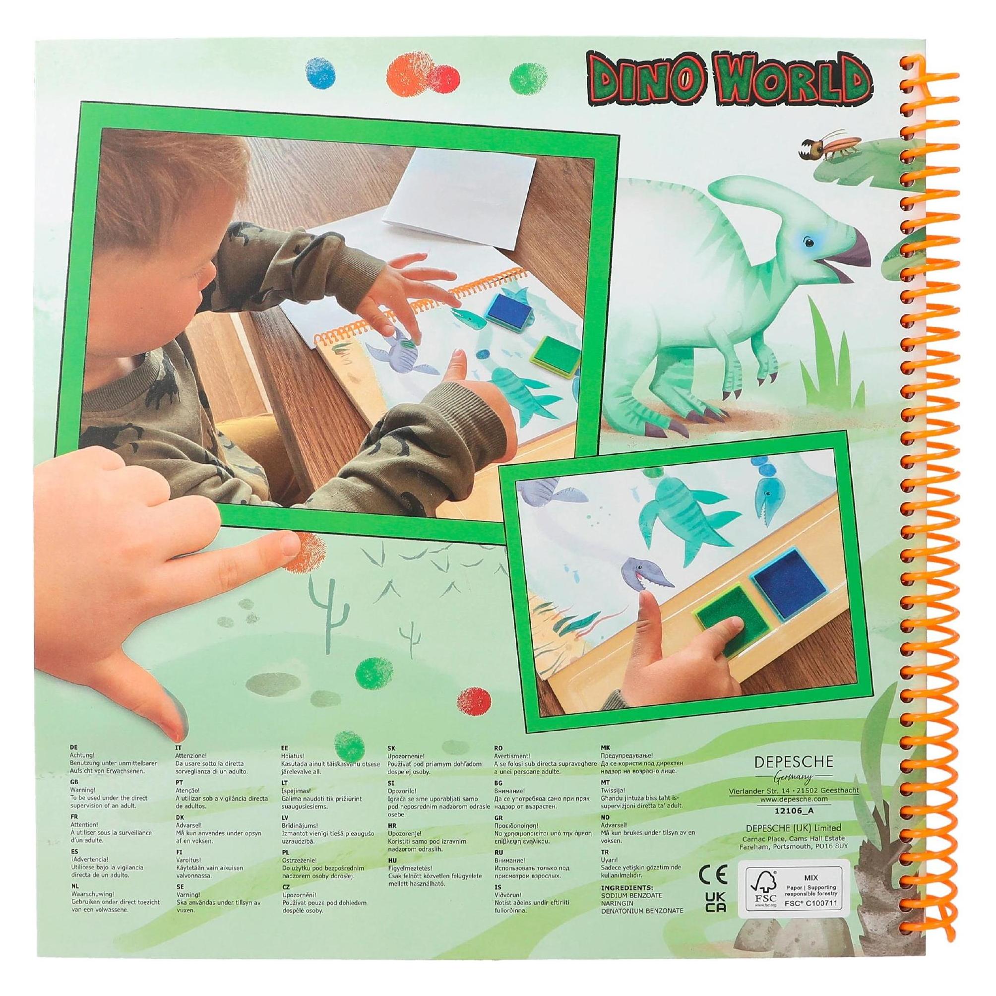 Depesche DINO WORLD -Fingerprint Fun ( 0412106 ) (412106)