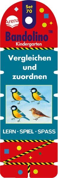 Friederike Barnhusen - Bandolino Set 70. Vergleichen und zuordnen: Lernspiel mit Lösungskontrolle für Kinder ab 4 Jahren - Preis vom 30.09.2026 09:01:18 h