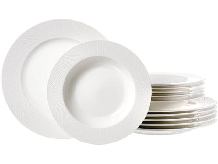 Tafelservice Saphir, 12-teilig, Blau