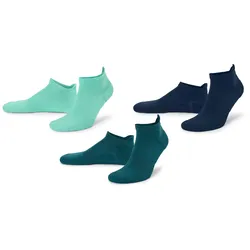 Tchibo - 3 Paar Sportsocken - Unisex - Gr. 39-42 - petrol