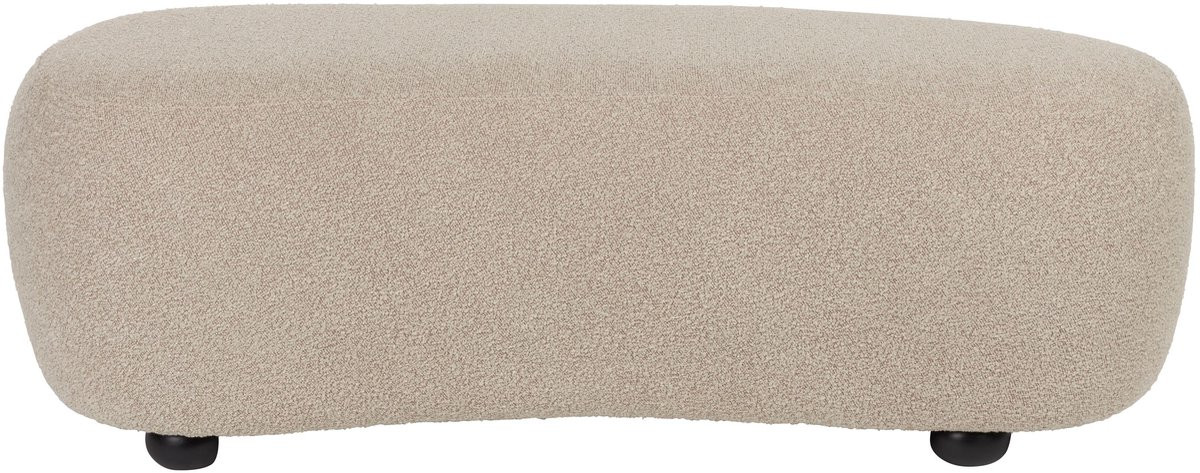 Housecraft Living Noxx Hocker Teddy stof Beige