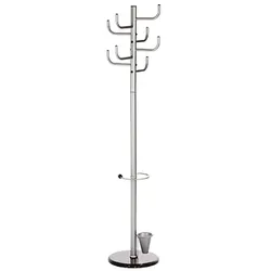 ALCO Garderobenständer 2802 40x172cm silber