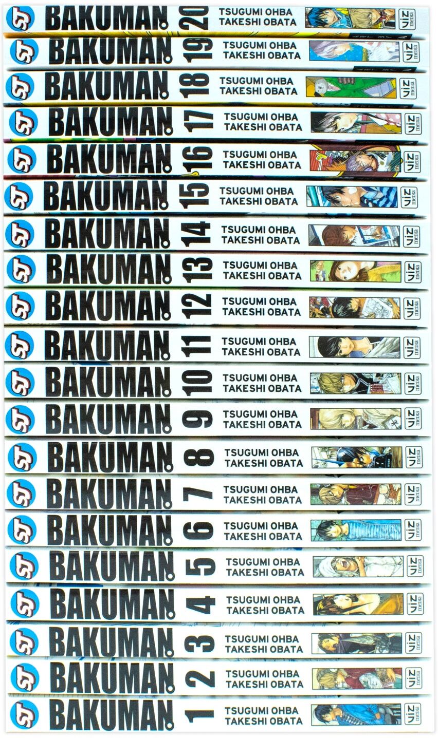Viz Media Bakuman Box Set 1-20 Complete Childrens Gift Set Collection Tsugumi Ohba Takesh
