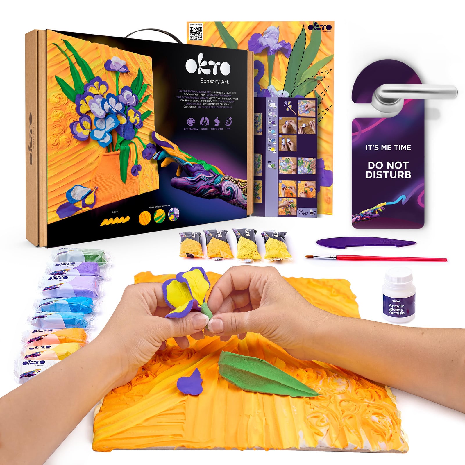 Okto Sensory Art Creatieve Set - IJveren