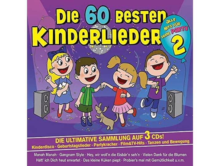 Die 60 besten Kinderlieder Vol. 2: Alle Hits für deine Party