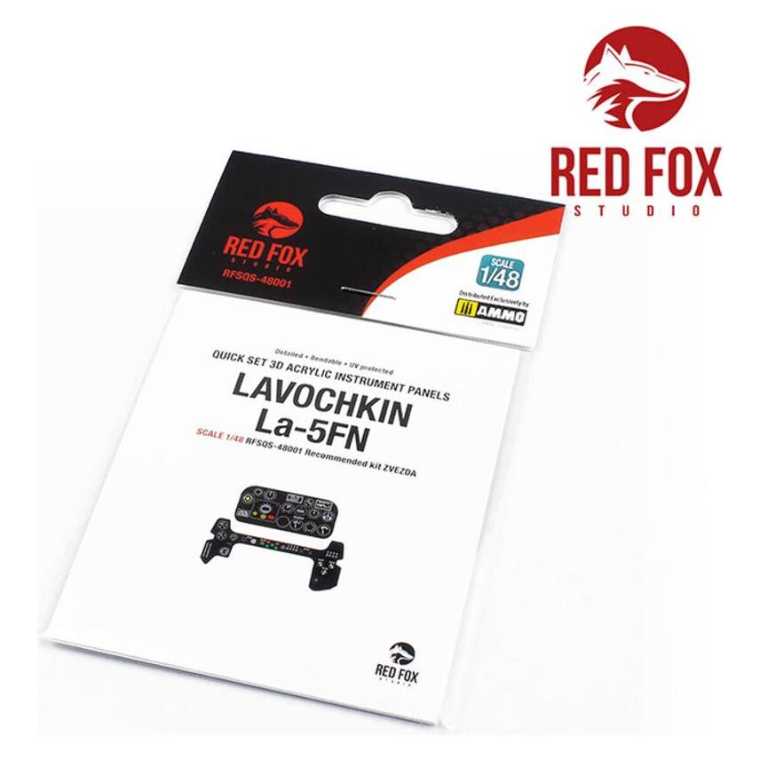 Red Fox 1/48 Lavochkin La-5FN (for Zvezda kit) (RFSQS-48001)