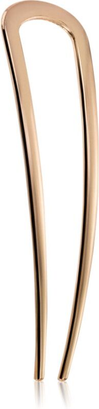 BrushArt Hair French hair pin hair clip Gold 11 cm