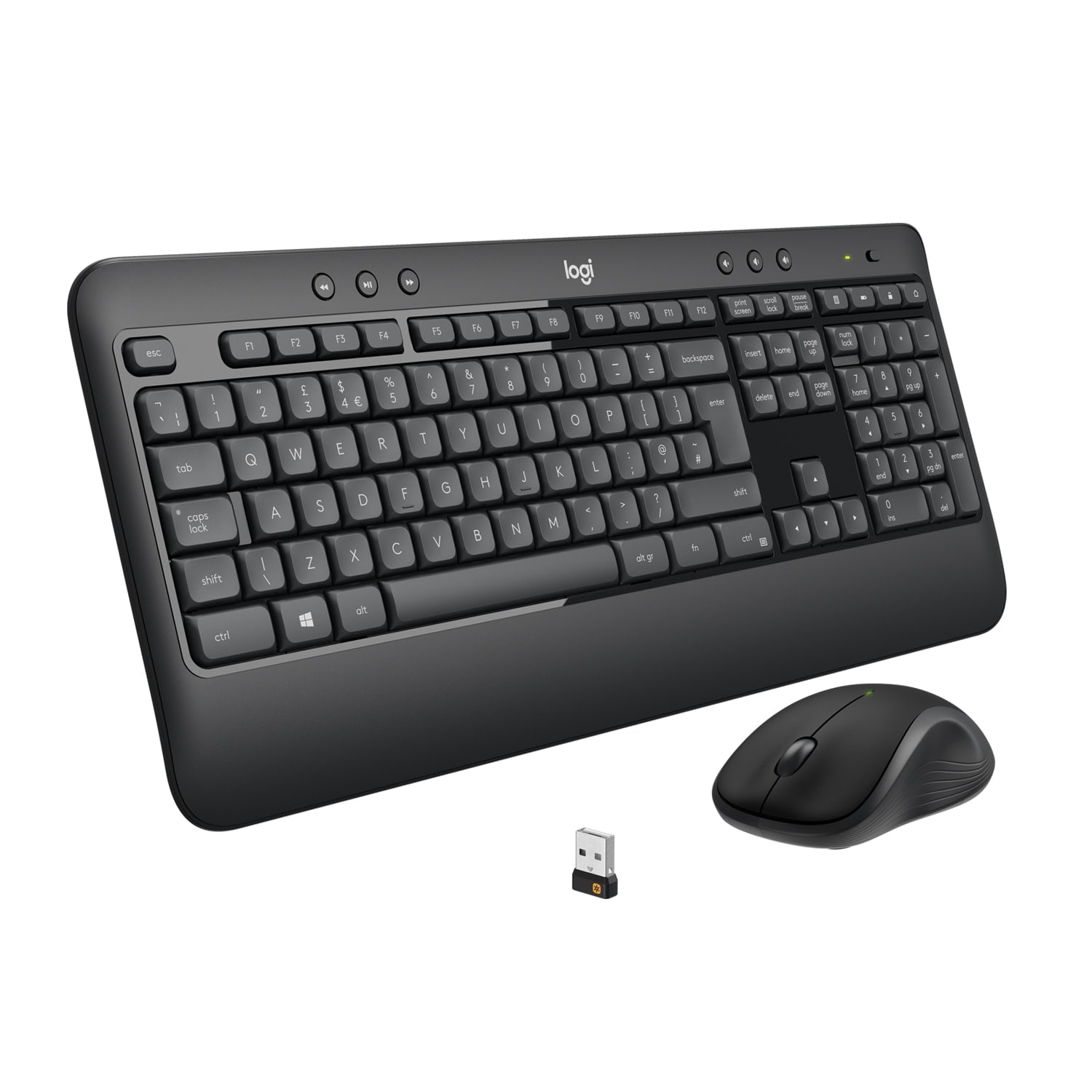 Logitech MK540 Advanced Kabellose Maus-Tastaturkombination spanisches Layout 920-008680