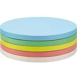 Magnetoplan Moderationskarte 111151710 rund 140mm sort. 500St.
