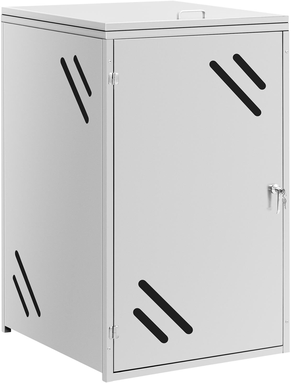 Uniprodo Wheelie Bin Storage - 240 l - air vents UNI_WBC_13