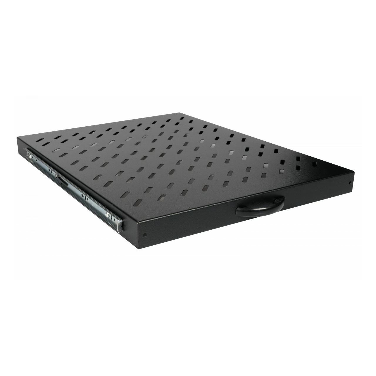 Equip Fachboden variabel 19" für Serverschränke, 1U 80cm sw