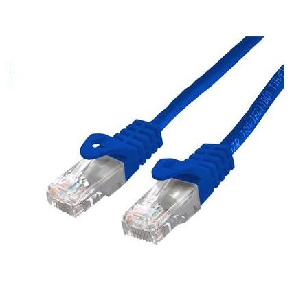 C-Tech Cable patchcord Cat6, UTP, blue, 5m (UTP, CAT6, 5 m) (8954125015215)