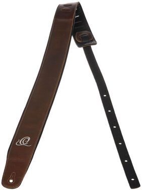 Ortega OSAR-6 Leather Strap BR Vintage Desert Sand avec dessus en cuir