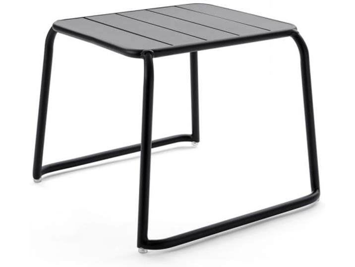 Beistell-Tisch Malaga schwarz 65.2x49x60.5 cm