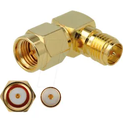 DELOCK 89967 - Adapter SMA Stecker > RP-SMA Buchse