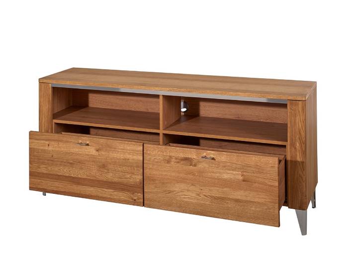 Laura Lowboard Massivholz Honig Eiche