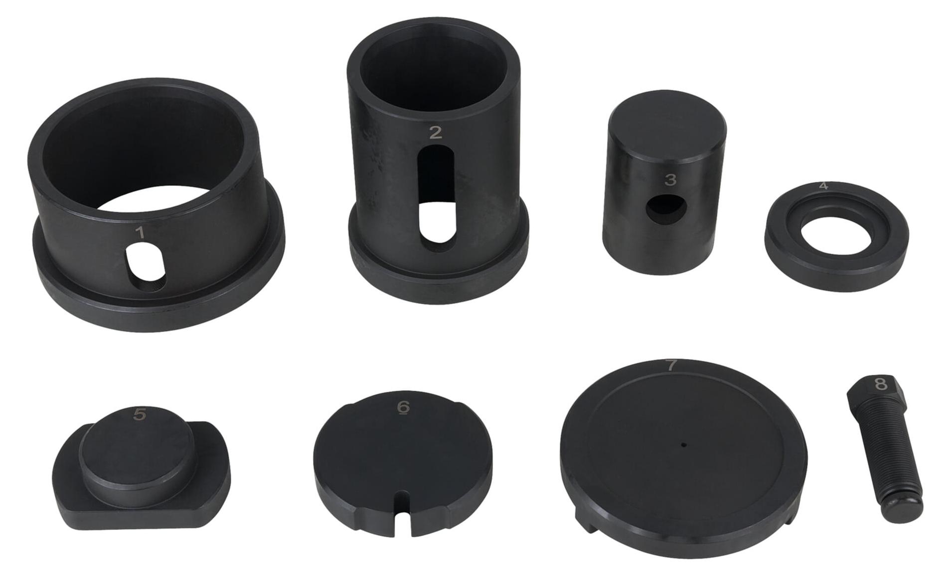 KS Tools Dreieckslenker-Buchsen-Satz für DAF, Ø 70 mm, 8-tlg