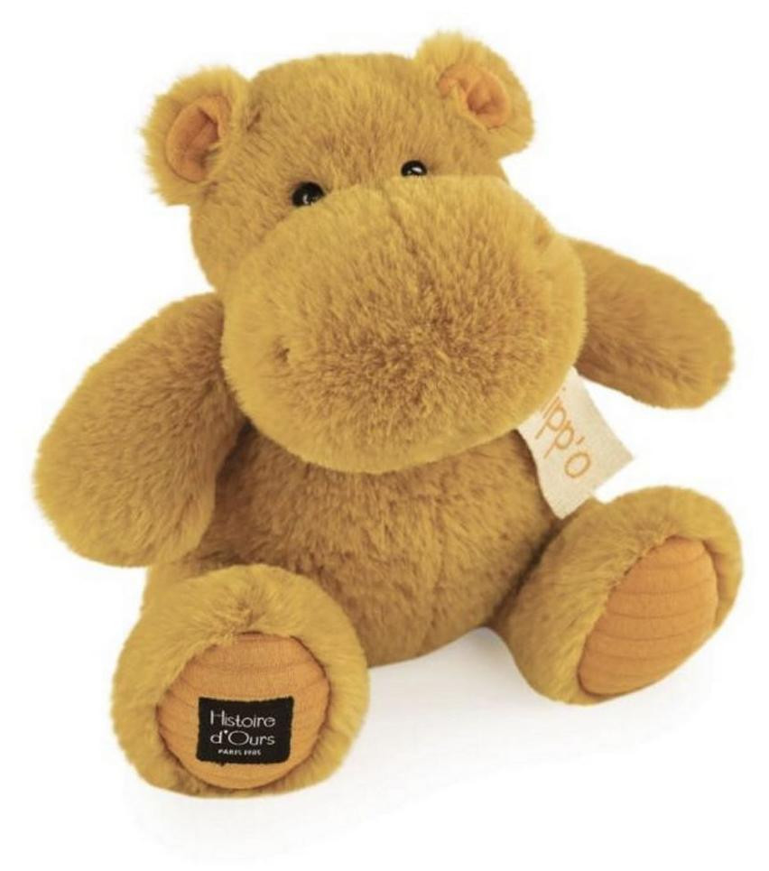 Histoire d´Ours Pluche Hippo Okergeel 25 cm