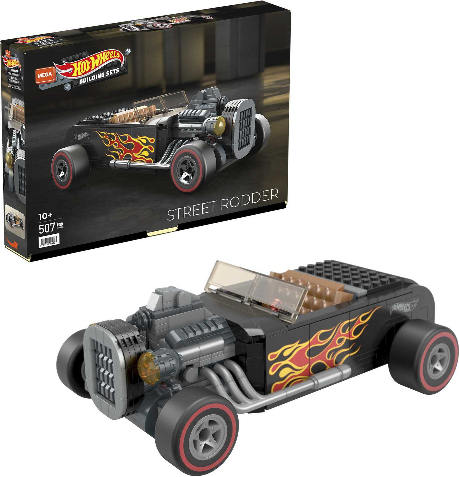 Mega Construx Hot Wheels Street Rodder bouwpakket voor kinderen