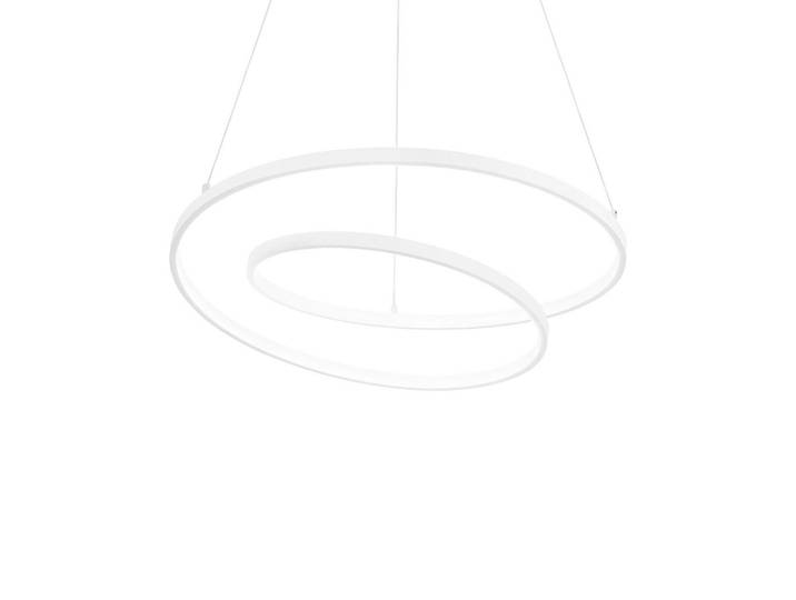 Ideal Lux Led-Hängeleuchte Bianco, Weiß, Metall, Kunststoff, 39 cm, Lampen & Leuchten, Innenbeleuchtung, Hängeleuchten, Pendelleuchten