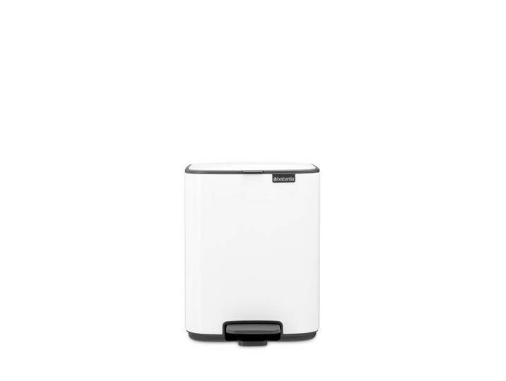 Brabantia Treteimer, Weiss, Kunststoff, 7 l, 24.2x31x24.2 cm, Haushalt & Reinigung, Reinigung, Eimer & Abfallsysteme