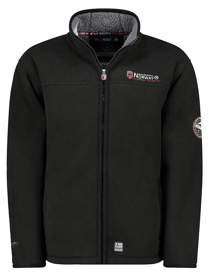 Geographical Norway Fleecejacke in Schwarz - S