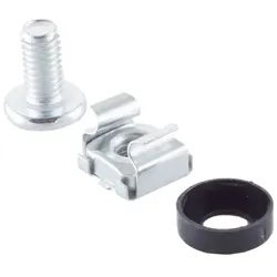 M6 Käfigschrauben-Set, 20 Stück