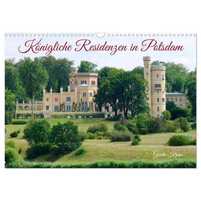 Königliche Residenzen in Potsdam (Wandkalender 2027 DIN A3 quer), CALVENDO Monatskalender