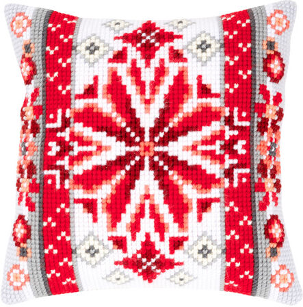 Kreuzstichkissen "Skandi-Design"