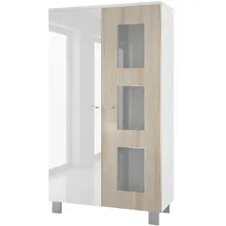 VITRINE Denjo Tür in Eiche sägerau