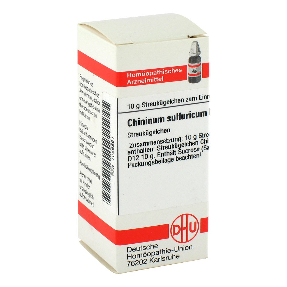 DHU-Arzneimittel GmbH & Co. KG Chininum Sulfuricum D12 Globuli 07246891