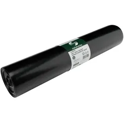 Müllsäcke Deiss RESOURCE Schwarz 180 L Typ 60 25 Stück/Rolle Müllsäcke aus 100% PCR LDPE, passend 120 L Tonne