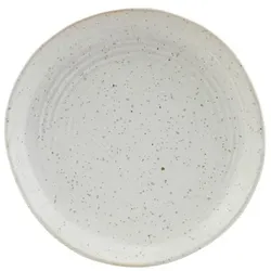 House Doctor Kuchenteller Pion, Ø16.5 x H2.5cm, weiss