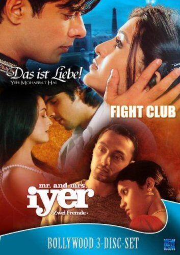 Vikram Chopra - Bollywood 3 Disc Set (Fight Club/Yeh Mohabbat Hai/Mr. & Mrs. Iyer) - Preis vom 30.09.2026 22:30:23 h