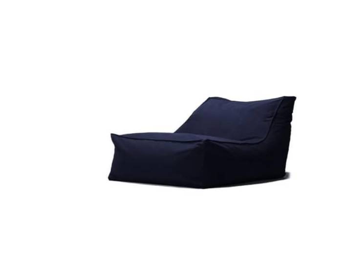 KUNYOS Wasserdichter Oxford-Chaiselounge-Pouf-Bezug for den Außenbereich, ohne Füllstoff, for Garten, Strand, Camp, Sitzsack, Sofa, Bett, Puff, Salon, Ottomane(Single-Navy)
