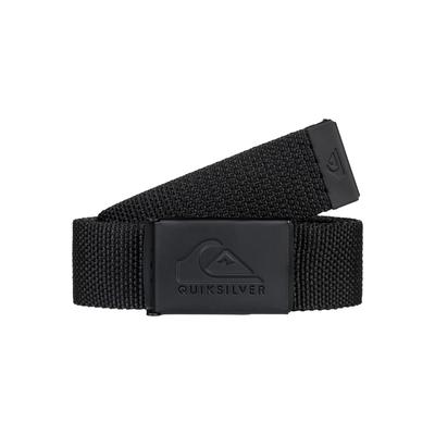 Stoffgürtel QUIKSILVER "Principal Schwack", Herren, schwarz, Kunstfaser, Gürtel Stoffgürtel