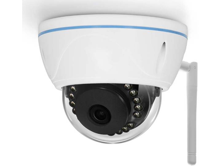 Alecto DVC136IP - Caméra dôme WLAN pour l'extérieur - Blanc