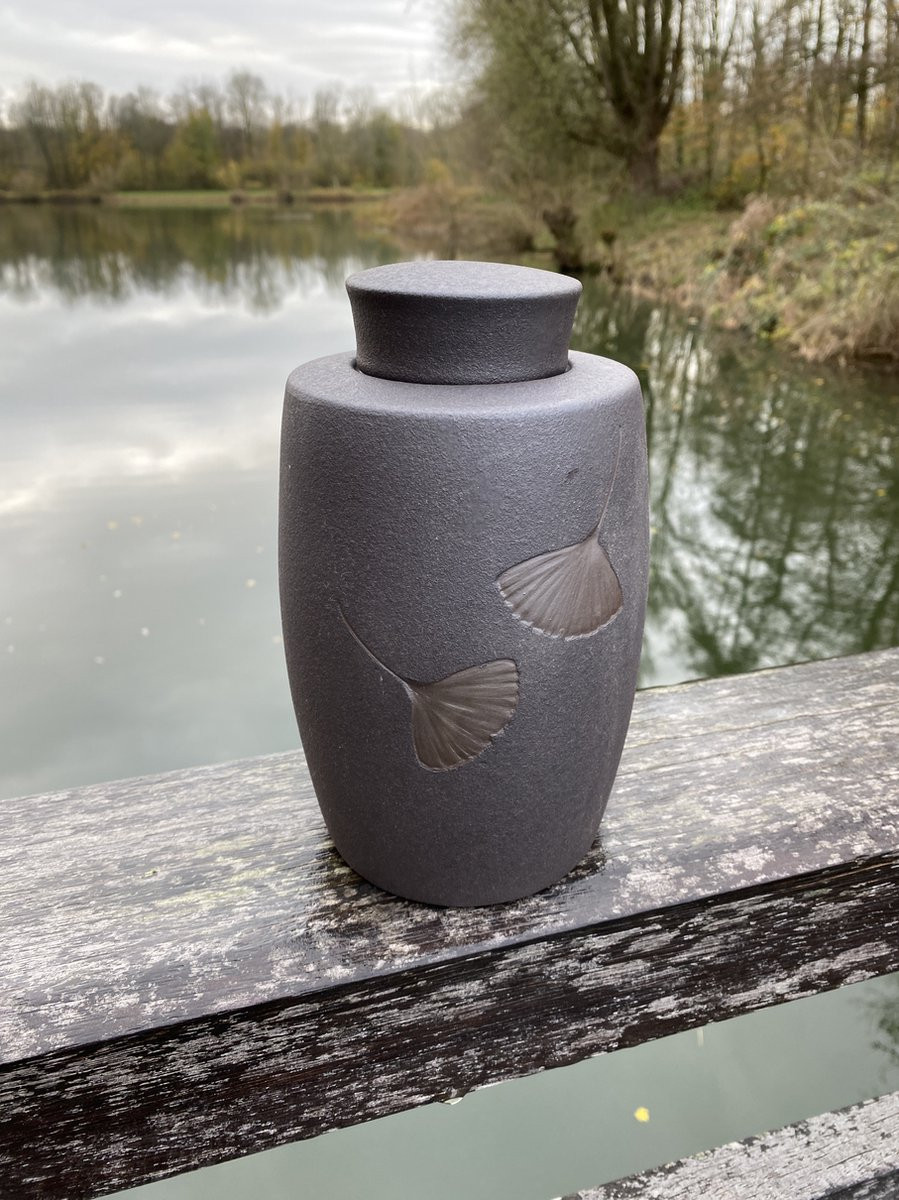 Afscheid & Troost Unieke Urn voor volwassenen - Zwart/Bruin - AF-TC155