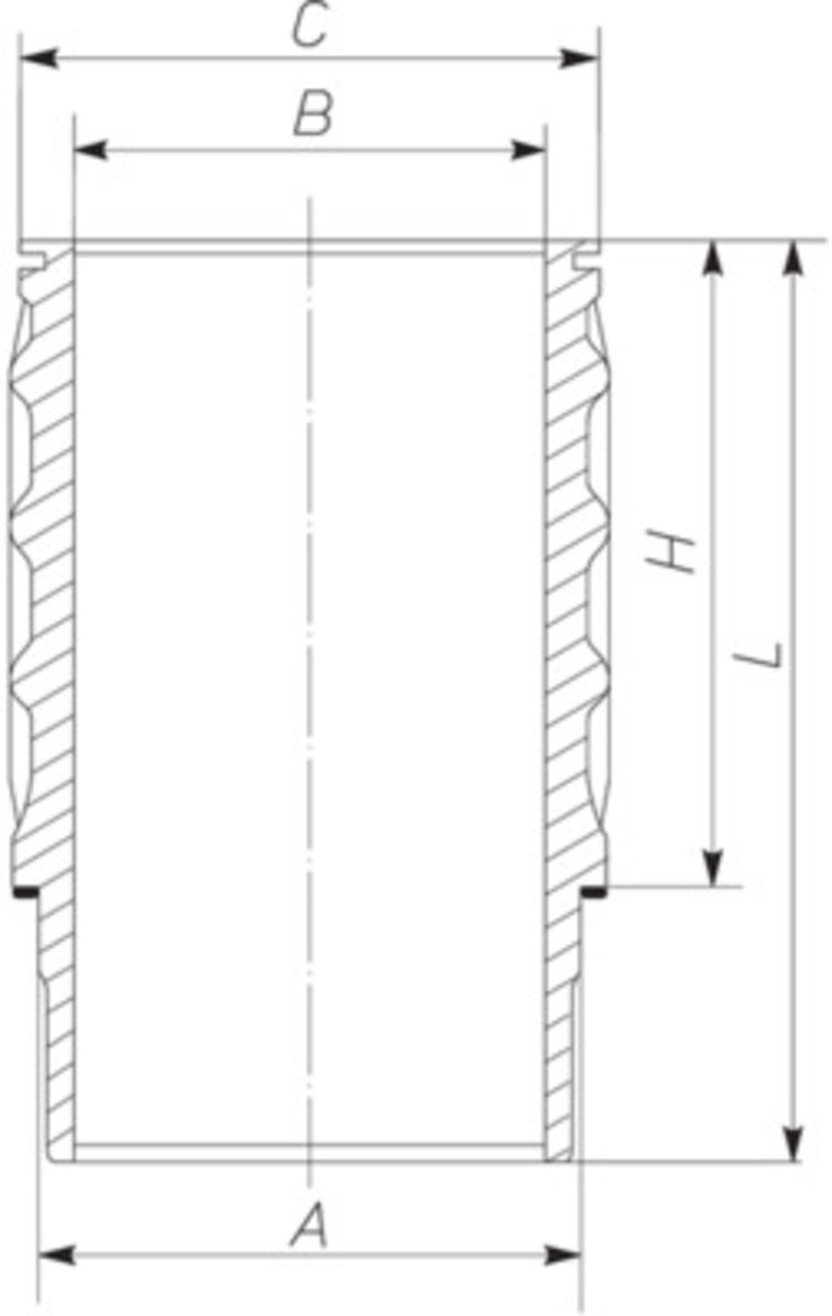Sylinteriputki Mahle 061 Wn 17