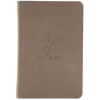 Schlachter 2000 Bibel - Taschenausgabe (Softcover, Rindsleder, Taupe), Taschenbuch von , Christliche Literaturverbreitung, 978-3-86699-048-7