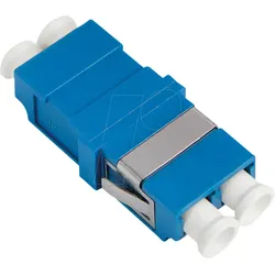 LOGILINK FA03LC7 - LWL Kupplung LC Duplex, ohne Flansch, 12 Stück